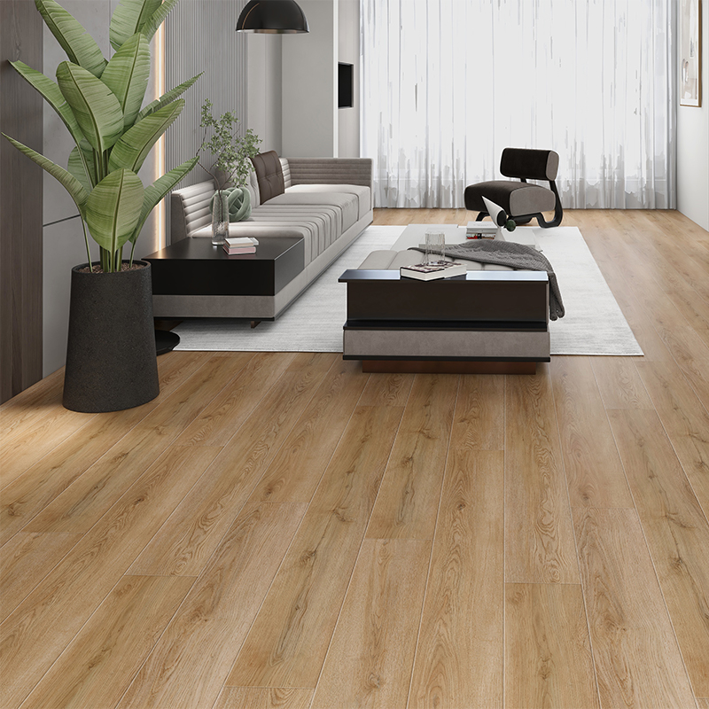 Plancher de vinyle commercial imperméable et sans colle