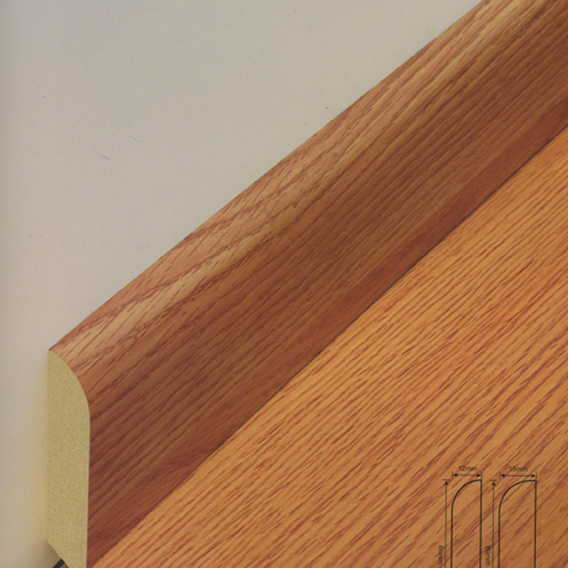 Plinthes stratifiées sans formaldéhyde pour la décoration latérale des murs